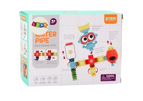LEAN Toys Interaktywna Zabawka Edukacyjna Wodna Do Kąpieli Ludzik Planeta