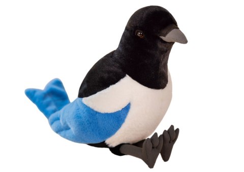 LEAN Toys Maskotka Pluszowa Sroka Zwyczajna Niebieska 30cm