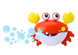 LEAN Toys Maszyna do Baniek Mydlanych Krab Czerwony