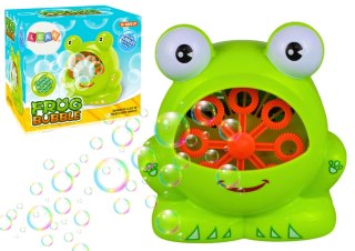 LEAN Toys Maszynka Do Robienia Baniek Mydlanych Żaba