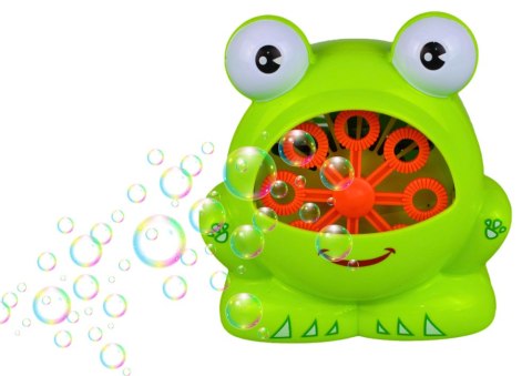 LEAN Toys Maszynka Do Robienia Baniek Mydlanych Żaba