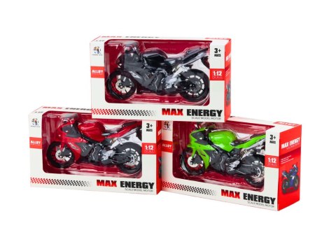 LEAN Toys Motocykl Motor Sportowy 1:12 Figurka Model Kolekcjonerski Ścigacz Mix