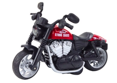 LEAN Toys Motocykl Sportowy Harley z Napędem Frykcyjnym 3 Kolory