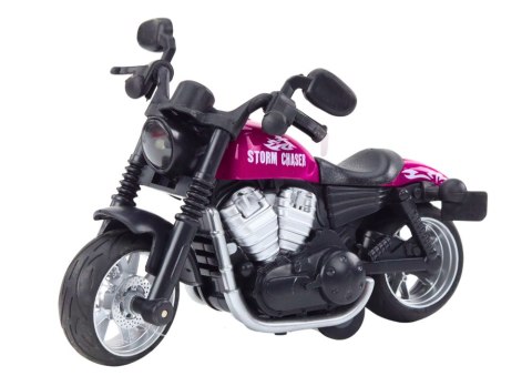 LEAN Toys Motocykl Sportowy Harley z Napędem Frykcyjnym 3 Kolory