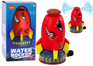 LEAN Toys Rakieta Wodna Zraszacz Wyrzutnia Rekin Czerwony