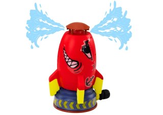 LEAN Toys Rakieta Wodna Zraszacz Wyrzutnia Rekin Czerwony