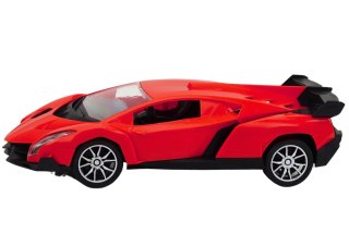 LEAN Toys Samochód RC 1:16 Zdalnie Sterowany Sportowy Czerwone Auto