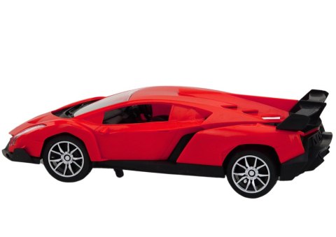 LEAN Toys Samochód RC 1:16 Zdalnie Sterowany Sportowy Czerwone Auto
