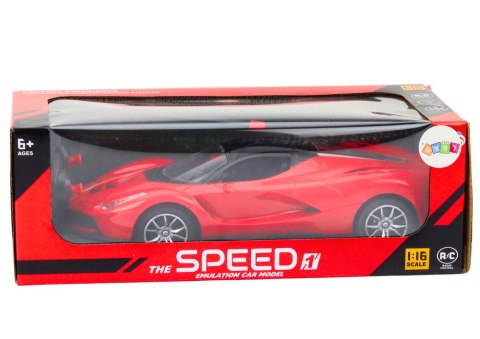 LEAN Toys Samochód Sportowy Zdalnie Sterowany Auto RC 1:16 Czerwone