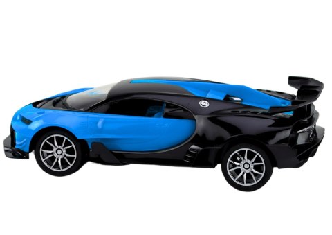 LEAN Toys ﻿Samochód Sportowy Zdalnie Sterowany Auto RC Niebieski1:16