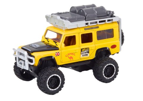 LEAN Toys Samochód Terenowy Guard 1:32 Metalowy Napęd Światła Dźwięki