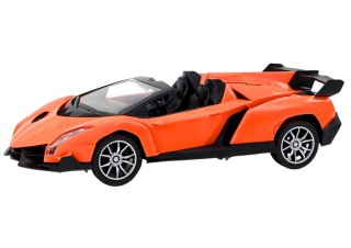 LEAN Toys Samochód Zdalnie Sterowany Sportowy RC 1:16 Pomarańczowy