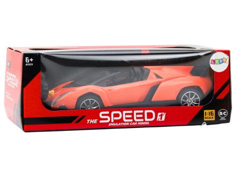 LEAN Toys Samochód Zdalnie Sterowany Sportowy RC 1:16 Pomarańczowy