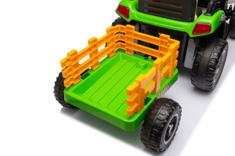LEAN CARS Traktor Na Akumulator BBH-030 Zielony LEAN CARS Traktor Na Akumulator BBH-030 Zielony
