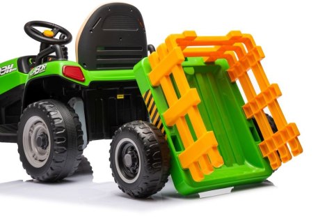 LEAN CARS Traktor Na Akumulator BBH-030 Zielony LEAN CARS Traktor Na Akumulator BBH-030 Zielony