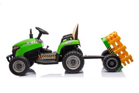 LEAN CARS Traktor Na Akumulator BBH-030 Zielony LEAN CARS Traktor Na Akumulator BBH-030 Zielony