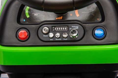 LEAN CARS Traktor Na Akumulator BBH-030 Zielony LEAN CARS Traktor Na Akumulator BBH-030 Zielony