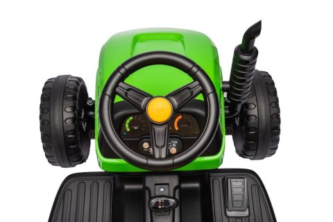 LEAN CARS Traktor Na Akumulator BBH-030 Zielony LEAN CARS Traktor Na Akumulator BBH-030 Zielony