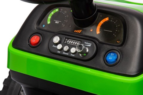 LEAN CARS Traktor Na Akumulator BBH-030 Zielony LEAN CARS Traktor Na Akumulator BBH-030 Zielony