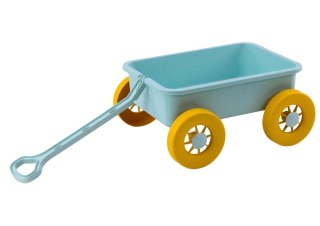 LEAN Toys Wózek Na Zabawki Do Piasku Pastelowy Turkusowy