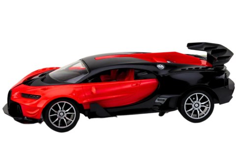LEAN Toys Zdalnie Sterowane Sportowe Auto Czerwone 1:16 RC Samochód