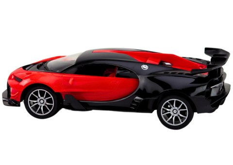 LEAN Toys Zdalnie Sterowane Sportowe Auto Czerwone 1:16 RC Samochód
