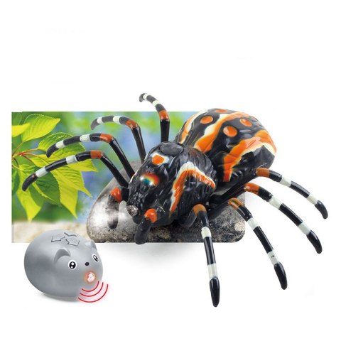 LEAN Toys Zdalnie Sterowany Pająk Tarantula Podczerwień Czarny R/C ST