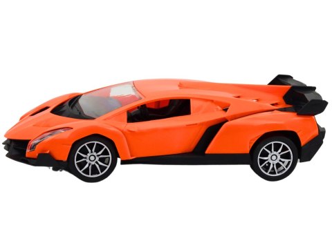 LEAN Toys Zdalnie Sterowany Samochód Sportowy Pomarańczowe Auto RC 1:16