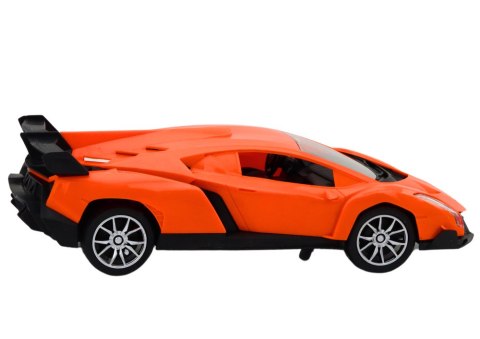 LEAN Toys Zdalnie Sterowany Samochód Sportowy Pomarańczowe Auto RC 1:16