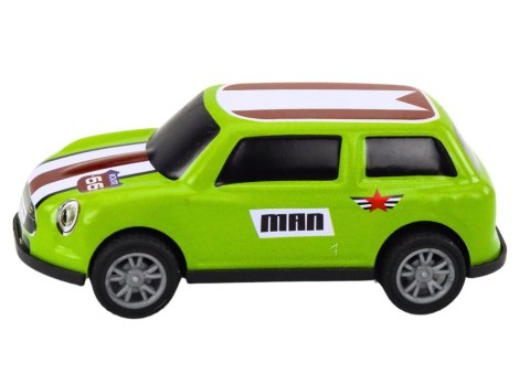 LEAN Toys Zestaw Autek Resoraków Napęd Kolorowe 12 Sztuk