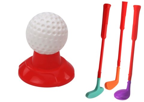 LEAN Toys Zestaw Do Mini Golfa Dla Dzieci Wózek Na Kółkach
