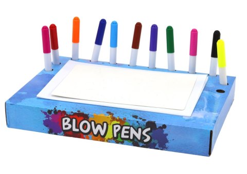 LEAN Toys Zestaw Kreatywny Dmuchane Flamastry Pisaki Dinozaury