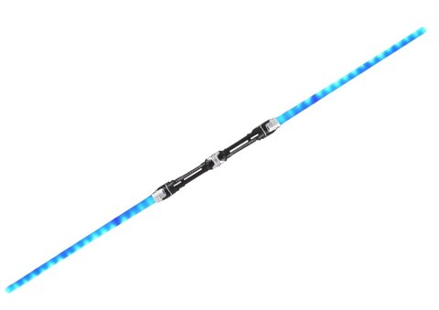 LEAN Toys Zestaw Mieczy Świetlnych 2w1 Kosmiczny Miecz Światła Dźwięki