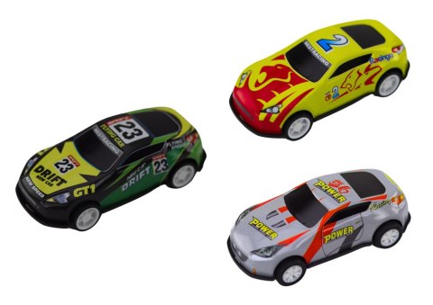 LEAN Toys Zestaw Resoraków w Walizce Samochody Autka 30 szt