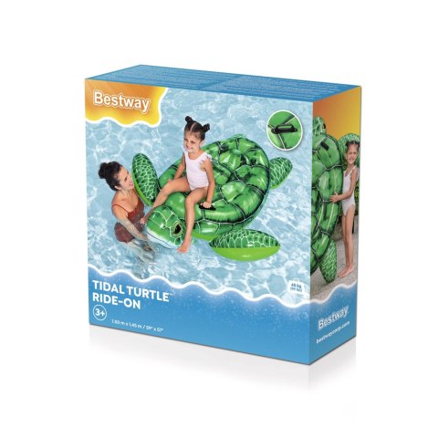 Bestway Dmuchany Materac Żółw 150 x 145 cm Bestway 41524 Bestway Dmuchany Materac Żółw 150 x 145 cm Bestway 41524
