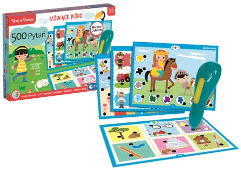 Clementoni Mówiące Pióro 500 Pytań Clementoni 50782