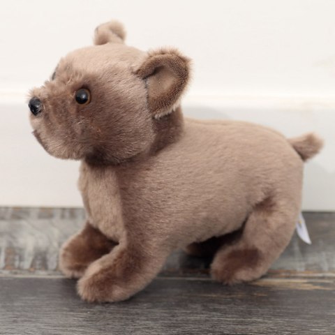 Pluszowa Maskotka Przytulanka Mały Pies Brązowy 19cm