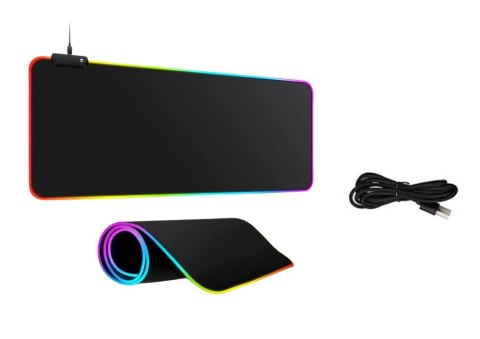LEAN Podkładka Pod Mysz Klawiaturę Z Oświetleniem LED 40x90cm