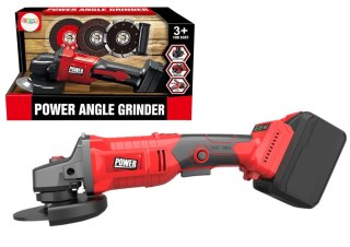 LEAN Toys Szlifierka Dla Majsterkowicza Czerwona Tarcze Na Baterie