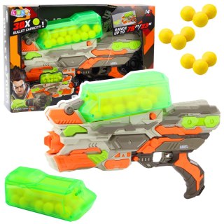 LEAN Toys Zabawkowy Karabin AK-47 Symulacja Strzału Światła LED Dźwięki