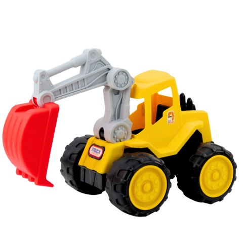 LEAN Toys Koparko Ładowarka Ogrodowa Do Piasku Dziecięca Żółta