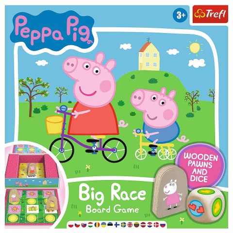 Gra dla dzieci Wielki wyścig Świnka Peppa Trefl 02262