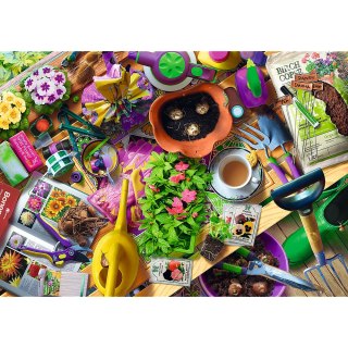 Puzzle - 1000 - Porządki w ogrodzie - Trefl 10927