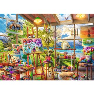 Puzzle - 2x500 - Sztuka malowania - Trefl 37530