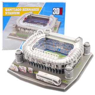 LEAN Toys Puzzle 3D Stadion Piłkarski Santaigo Bernabeu Real Madryt 101el