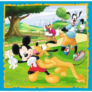 Puzzle - 3w1 (20, 36, 50) - Myszka Miki z przyjaciółmi - Trefl 34846