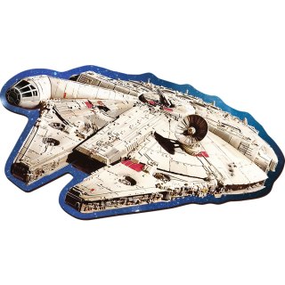 Puzzle drewniane - 160 - Gwiezdne wojny - STAR WARS - Sokół Millennium - Trefl 20189