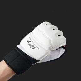 LEAN Rękawiczki Sportowe Do Taekwondo Etui Białe Rozmiar XS