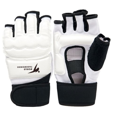 LEAN Rękawiczki Sportowe Do Taekwondo Etui Białe Rozmiar XS