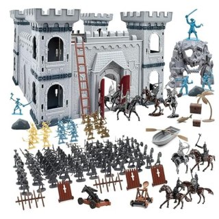 Siedziba Piracka Zamek Figurki Rycerzy Piratów Broń Akcesoria 311el